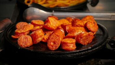 Photo of Traybake chorizo: makkelijk recept met aardappel en paprika